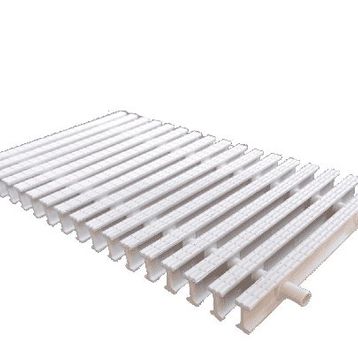 Gemaş 20 cm Klasik Desen Havuz Çift Geçme Taşma Izgarası