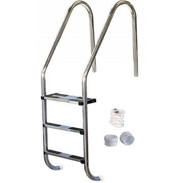 Gemaş 304 3 Basamak Standart Model Havuz Merdiveni