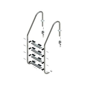 Gemaş 304 Kalite Standart Model Havuz Merdiveni
