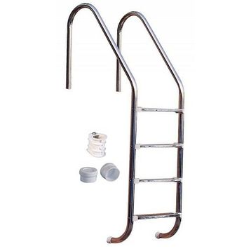 Gemaş Standart 304 Model 4 Basamaklı Havuz Merdiveni