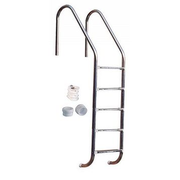 Gemaş Standart 304 Model 5 Basamaklı Havuz Merdiveni