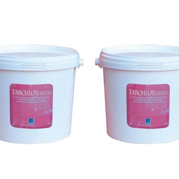 Gemaş Tabchlor Multi 2x15 kg 200 gr %90 Tablet Klor %90 Chlorine Multifunctional Tablets Stabilize Triklor Tableti