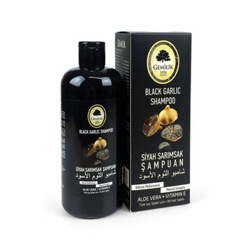 Gemilik Alovera Vitamin E Destekli 400 ml Siyah Sarımsak Şampuanı