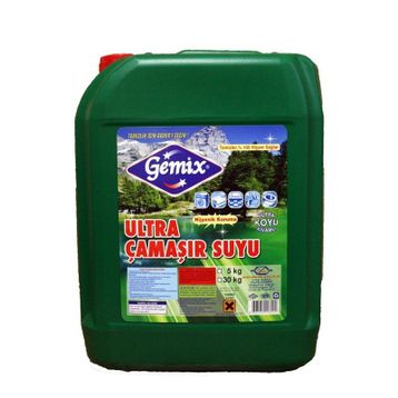 Gemix Ultra Koyu Kıvamlı 5000 ml Çamaşır Suyu
