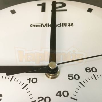 Gemlead Duvar Saati Termometre Nem Ölçer