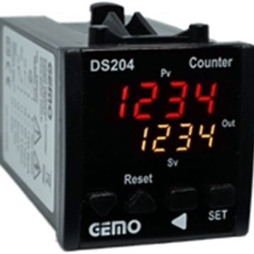 Gemo DS204-230VAC 4 Haneli Sayıcı