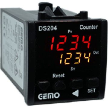 Gemo DS204-230VAC 4 Haneli Sayıcı