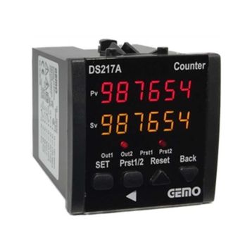 Gemo DS217A-24V 6 Haneli Sayıcı