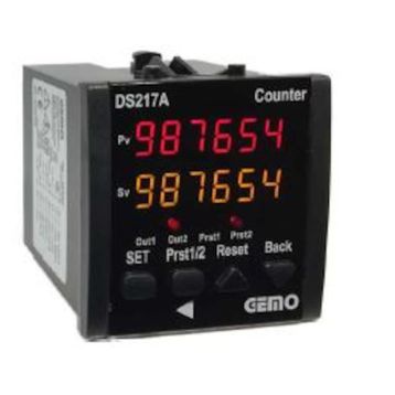 Gemo DS217A-24V 6 Haneli Sayıcı