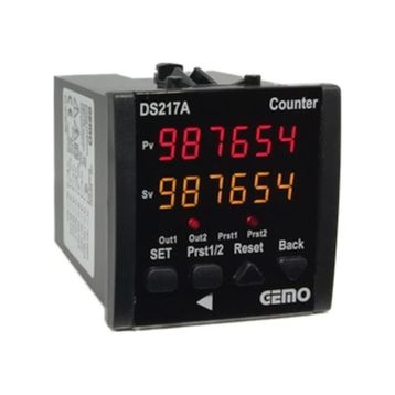 Gemo DS217A-24V 6 Haneli Sayıcı