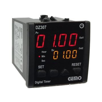 Gemo DZ307-230VAC Dijital Zaman Timer Rölesi