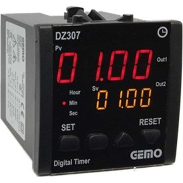 Gemo DZ307-24V Çok Fonksiyonlu Zaman Rölesi