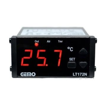 Gemo LT172N-230VAC-R + GM-NTC-105C Sıcaklık Kontrol Cihazı