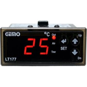 Gemo LT177N-230VAC-R + GM-NTC-105C Sıcaklık Kontrol Cihazı