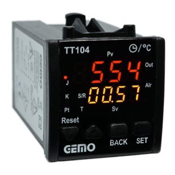 Gemo TT104-230VAC Dahili Zaman Röleli Pıd Sıcaklık Kontrol