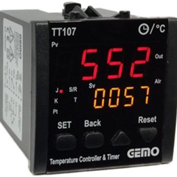 Gemo TT107-230VAC-R Sıcaklık Kontrol Cihazı