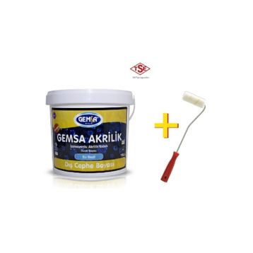 Gemsa Akrilik Su Bazlı 20 kg Gül Suyu Dış Cephe Boyası