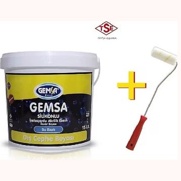 Gemsa Mostar 3 kg Silikonlu Dış Cephe Boyası