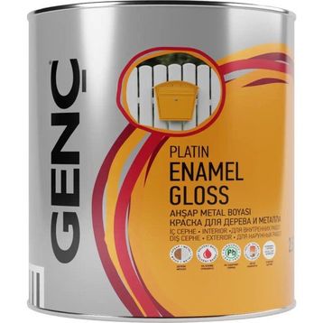 Genç 6125 Yeşil 2.5 lt Sentetik Parlak Ahşap Metal Boyası