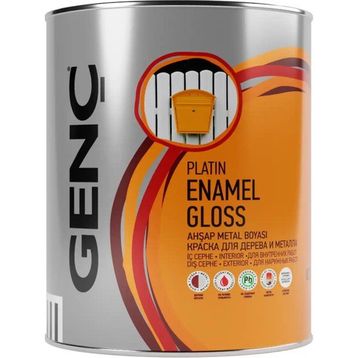 Genç 7400 Gümüş 0.75 lt Sentetik Parlak Ahşap Metal Boyası