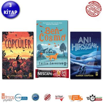 Genç Timaş Çöpçüler - Anı Hırsızları - Ben Cosmo Set 3 Kitap