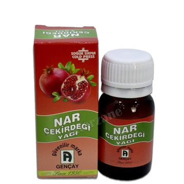 Gençay 20 cc Soğuk Sıkım Nar Çekirdeği Yağı
