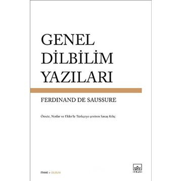 Genel Dilbilim Yazıları - Ferdinand De Saussure