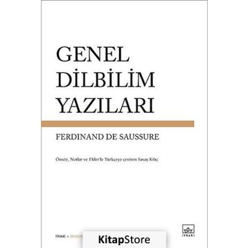 Genel Dilbilim Yazıları - Ferdinand De Saussure