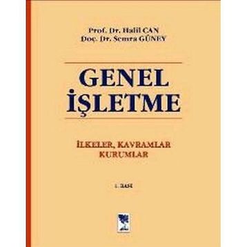 GENEL İŞLETME - HALIL CAN;SEMRA GÜNEY