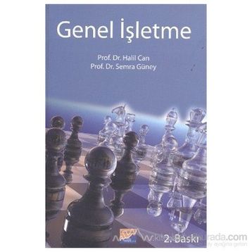 GENEL İŞLETME - HALIL CAN;SEMRA GÜNEY