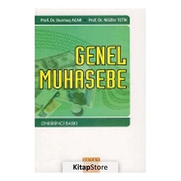 Genel Muhasebe - Durmuş Acar Nilüfer Tetik