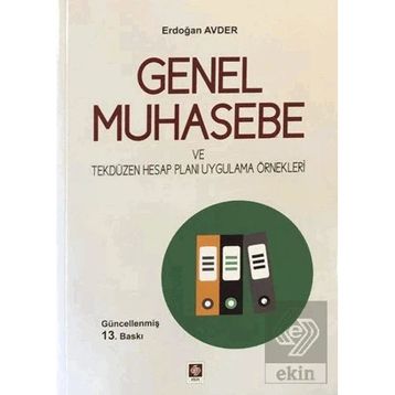 GENEL MUHASEBE - ERDOĞAN AVDER;İSMAIL ÖZÇELIK