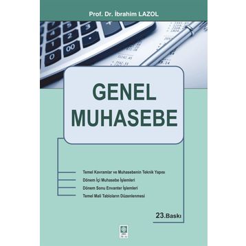 GENEL MUHASEBE - İBRAHİM LAZOL