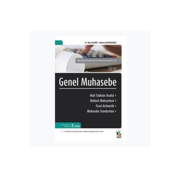 GENEL MUHASEBE - MAHMUT KALENDEROĞLU