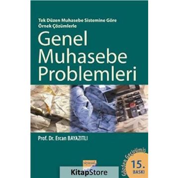 GENEL MUHASEBE PROBLEMLERI - ERCAN BAYAZITLI