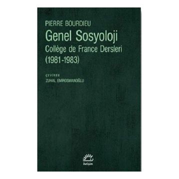 Genel Sosyoloji - Pierre Bourdieu