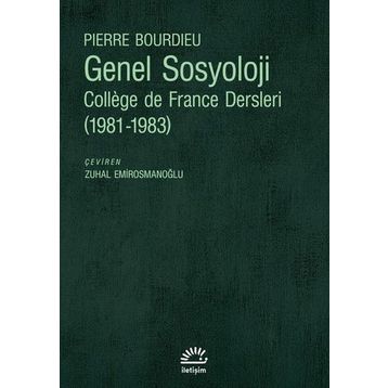 Genel Sosyoloji - Pierre Bourdieu