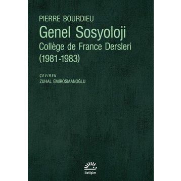 Genel Sosyoloji - Pierre Bourdieu