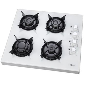 General Glo 2240STB Set Üstü Beyaz Cam Ocak