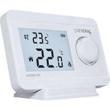 GENERAL HT250S SET Kablosuz Oda Termostatı beyaz