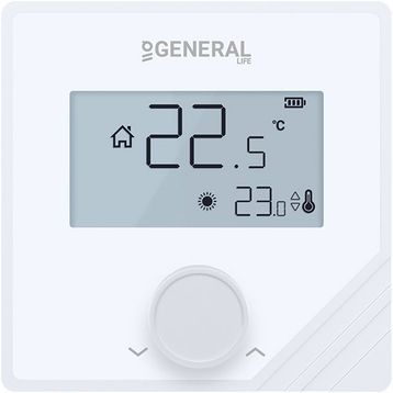 General Mitra 250 RF Beyaz Kablosuz Oda Termostatı