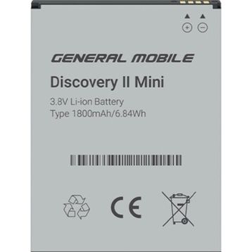 General Mobile Discovery 2 Mini 1800 mAh Batarya