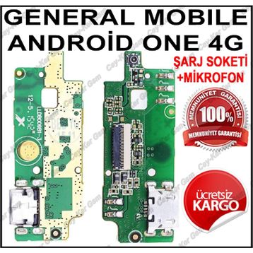 General Mobile Discovery Android E3 4g Şarj Soketli Mikrofon Bordu