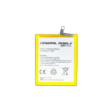 General Mobile Discovery GM5 Plus Batarya Pil