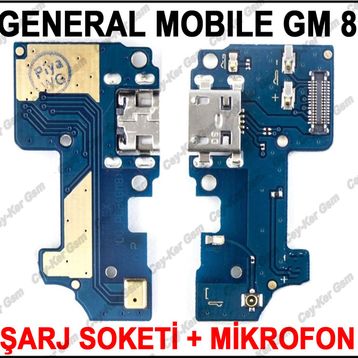 General Mobile Discovery Gm8 Şarj Soketli Mikrofon Bordu