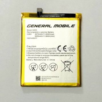 General Mobile GM 8 Batarya