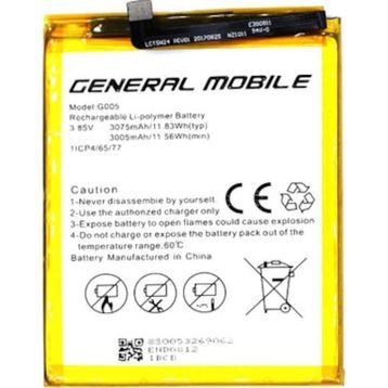 General Mobile GM 8 Batarya