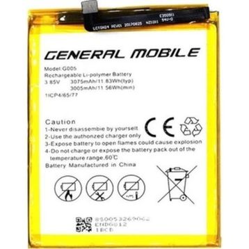 General Mobile GM 8 Batarya