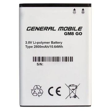 General Mobile Gm 8 Go 2800 mAh Batarya