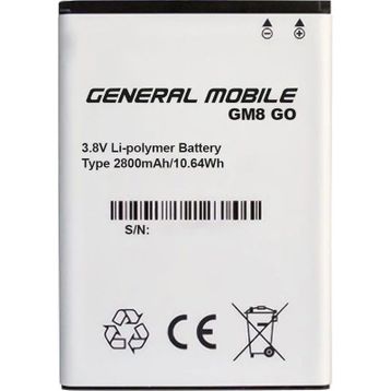 General Mobile Gm 8 Go 2800 mAh Batarya
